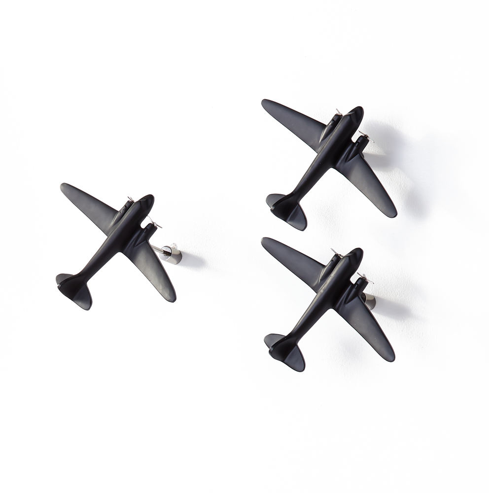 Bomber Formation Black Set of 3