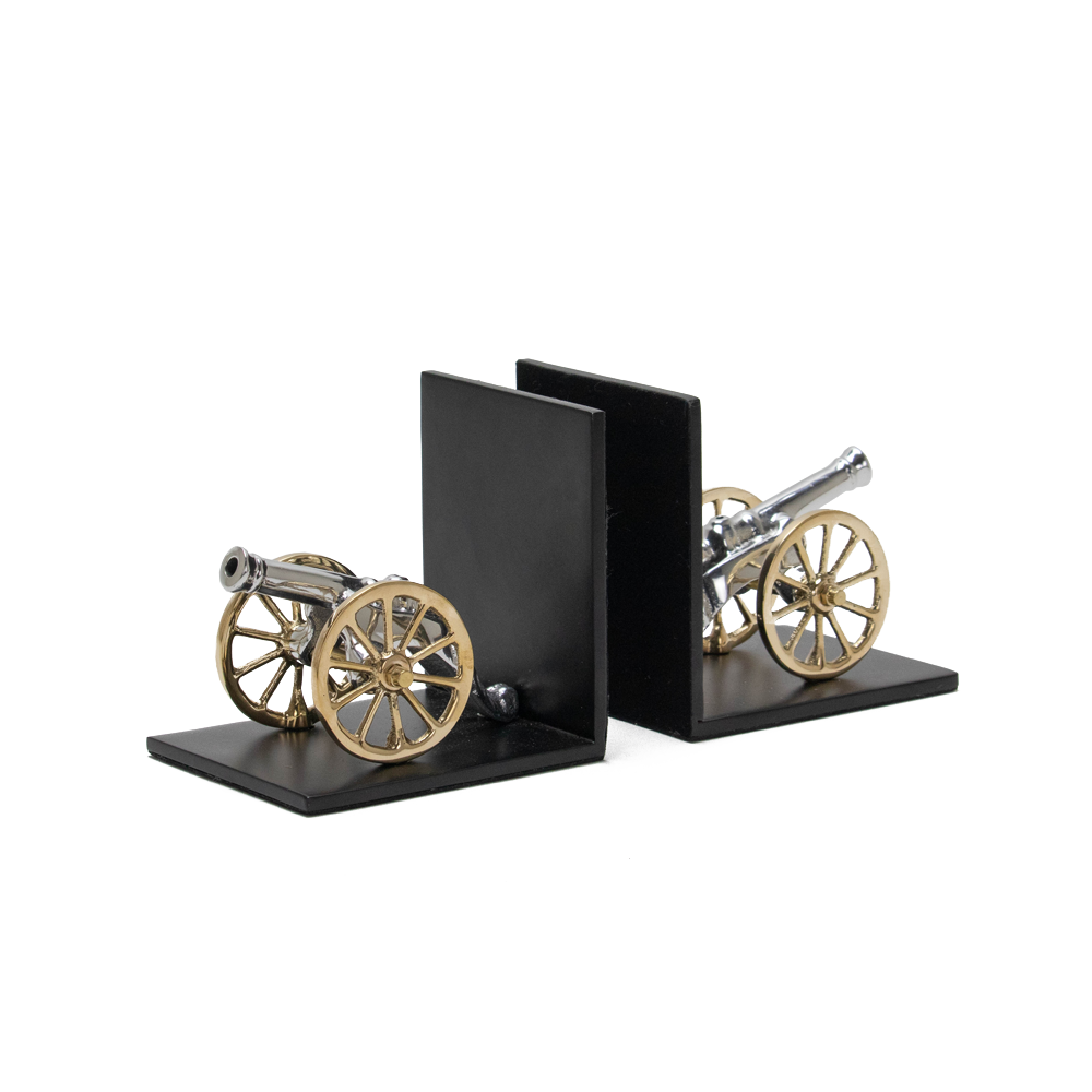Cannon Bookends