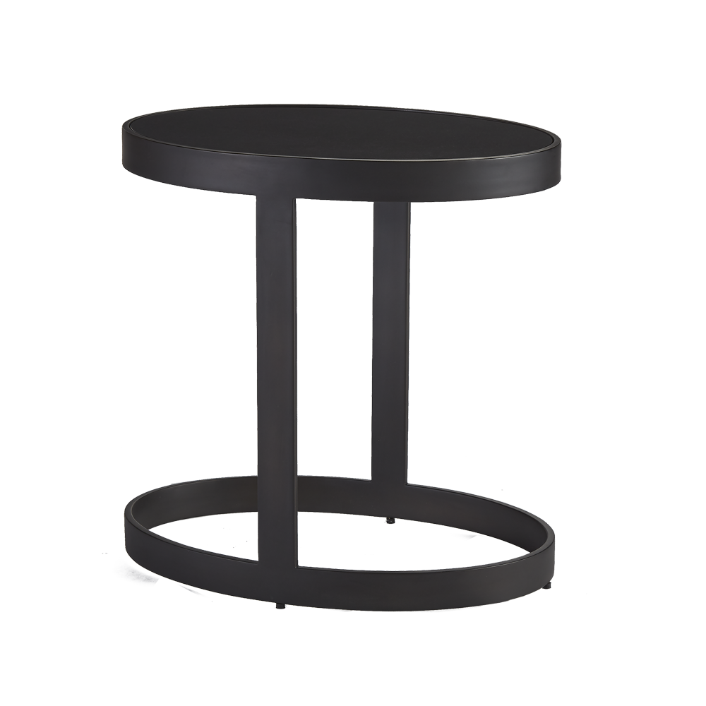 Ellipse Accent Table Graphite