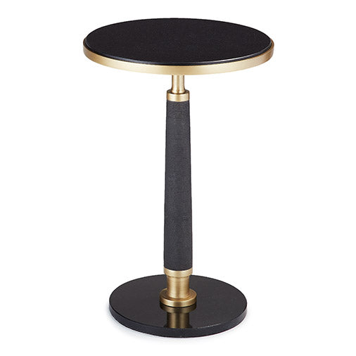 Hudson Accent Table Brass