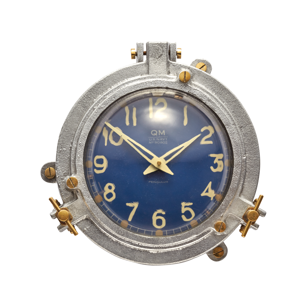 Quartermaster Wall Clock Blue - Pendulux