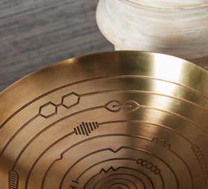 Radar Bowls Brass - Set of 3