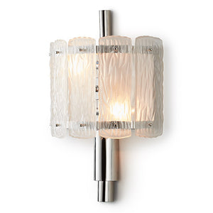 Tower Sconce Nickel - Hardwired