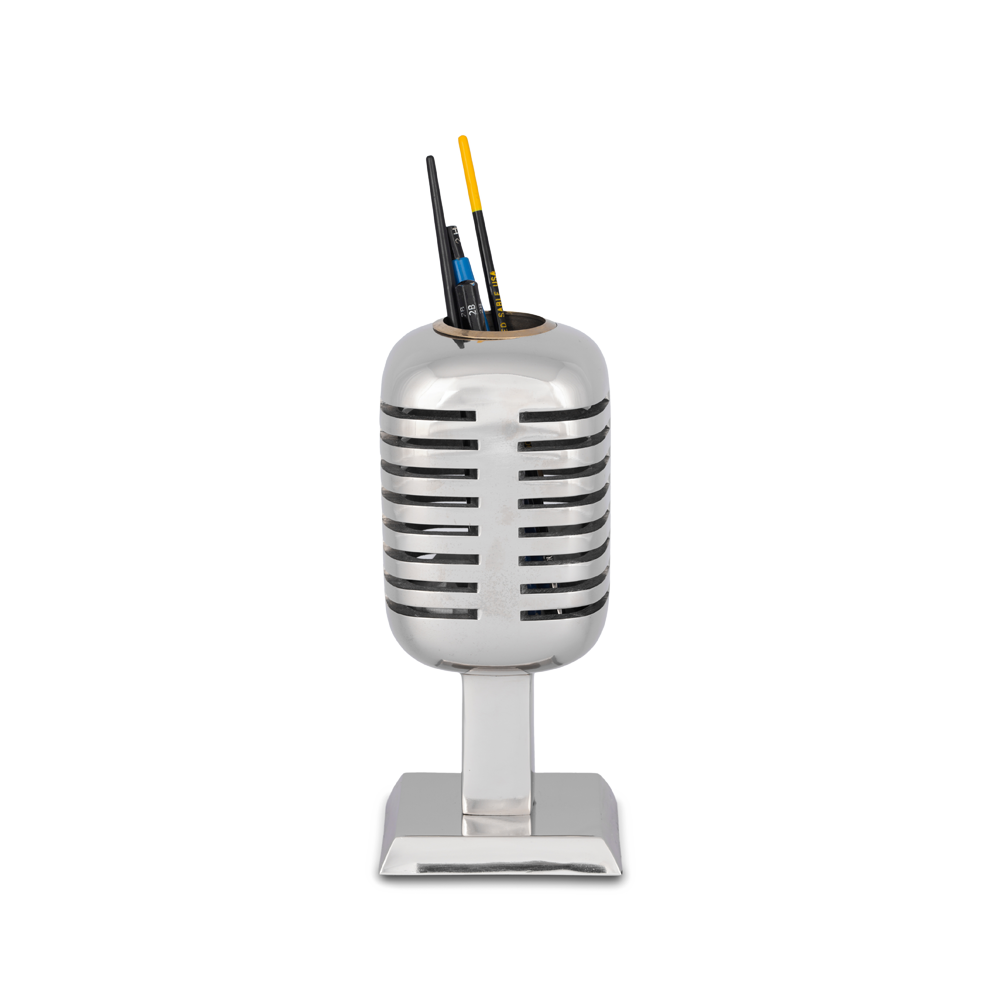 Microphone Pencil Holder Aluminum